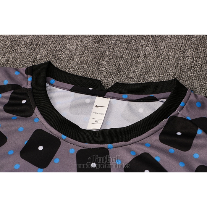 Chandal del Inter Milan Manga Corta 2021-2022 Gris